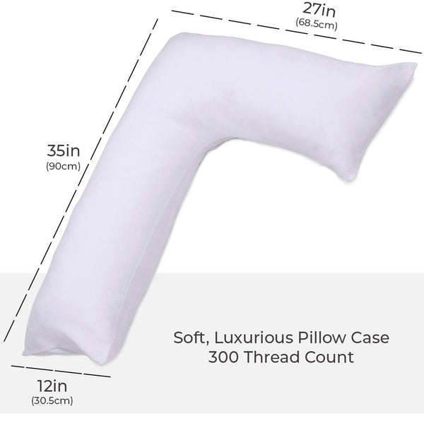 V shaped pillowcase clearance 84cm