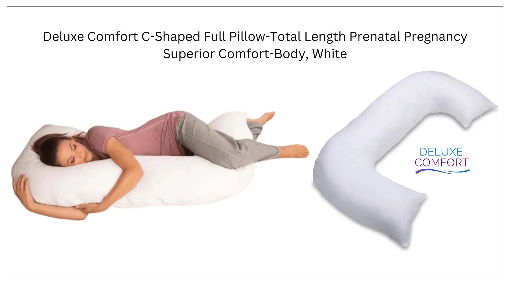 C-Shaped Body Pillow