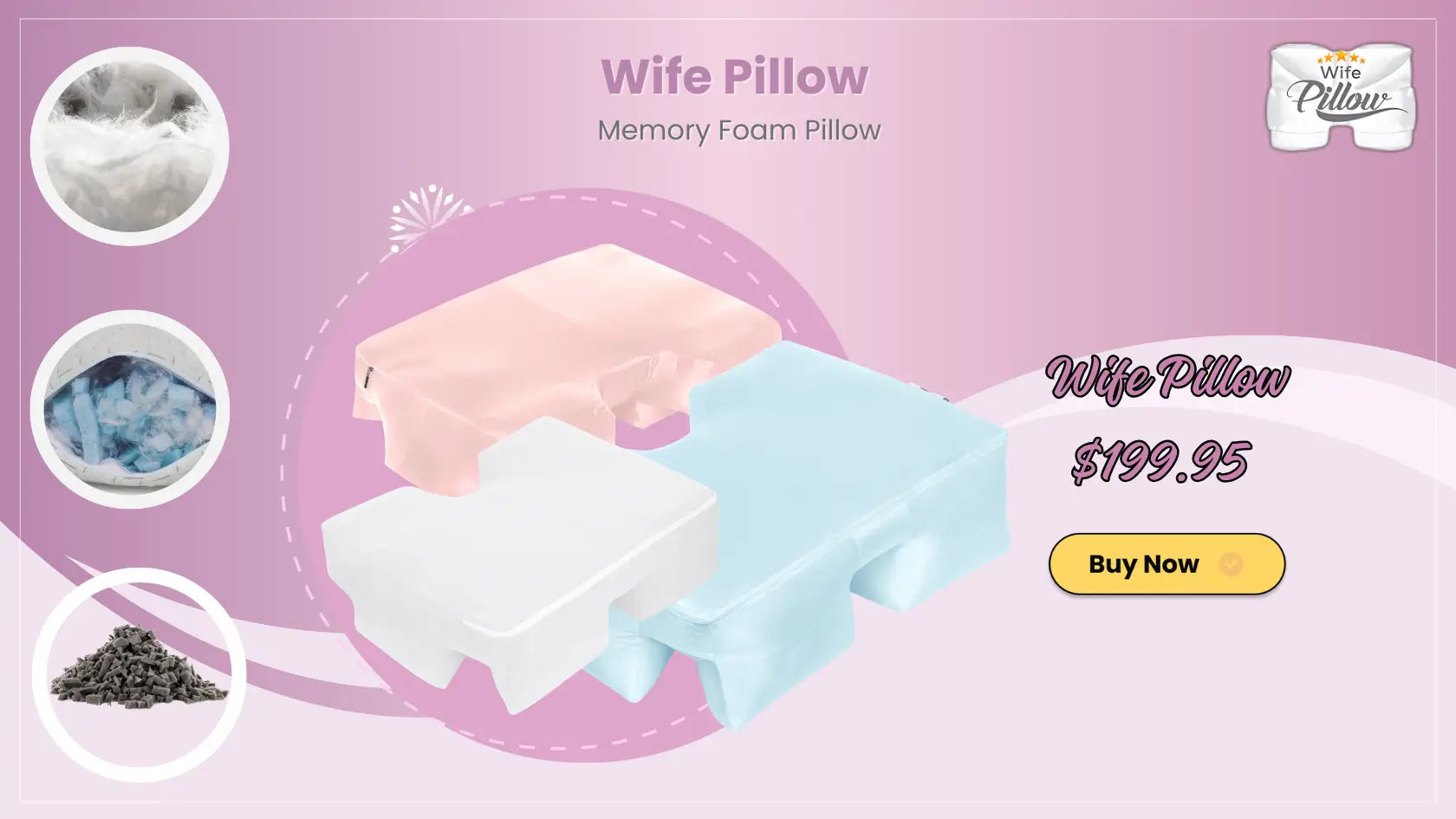 Carbon Memory Foam Pillow Filling