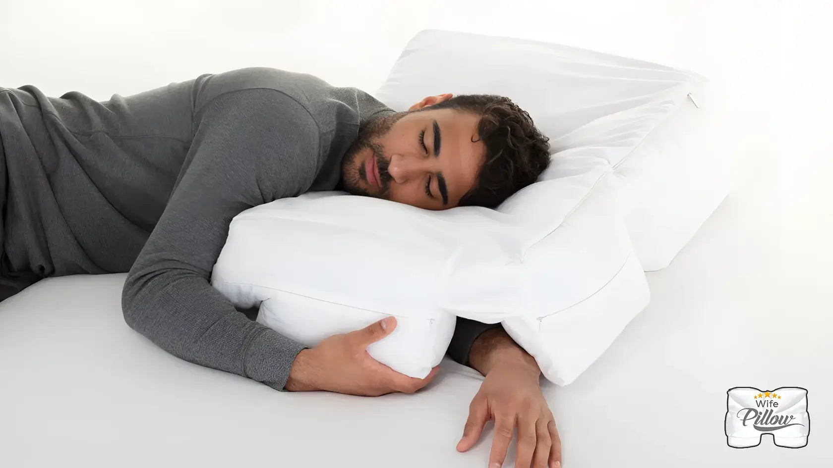 Shoulder Pain Pillow for Side Sleeping