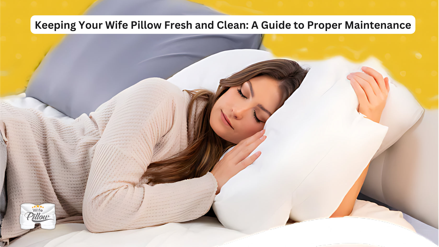 How to wash a husband pillow best sale