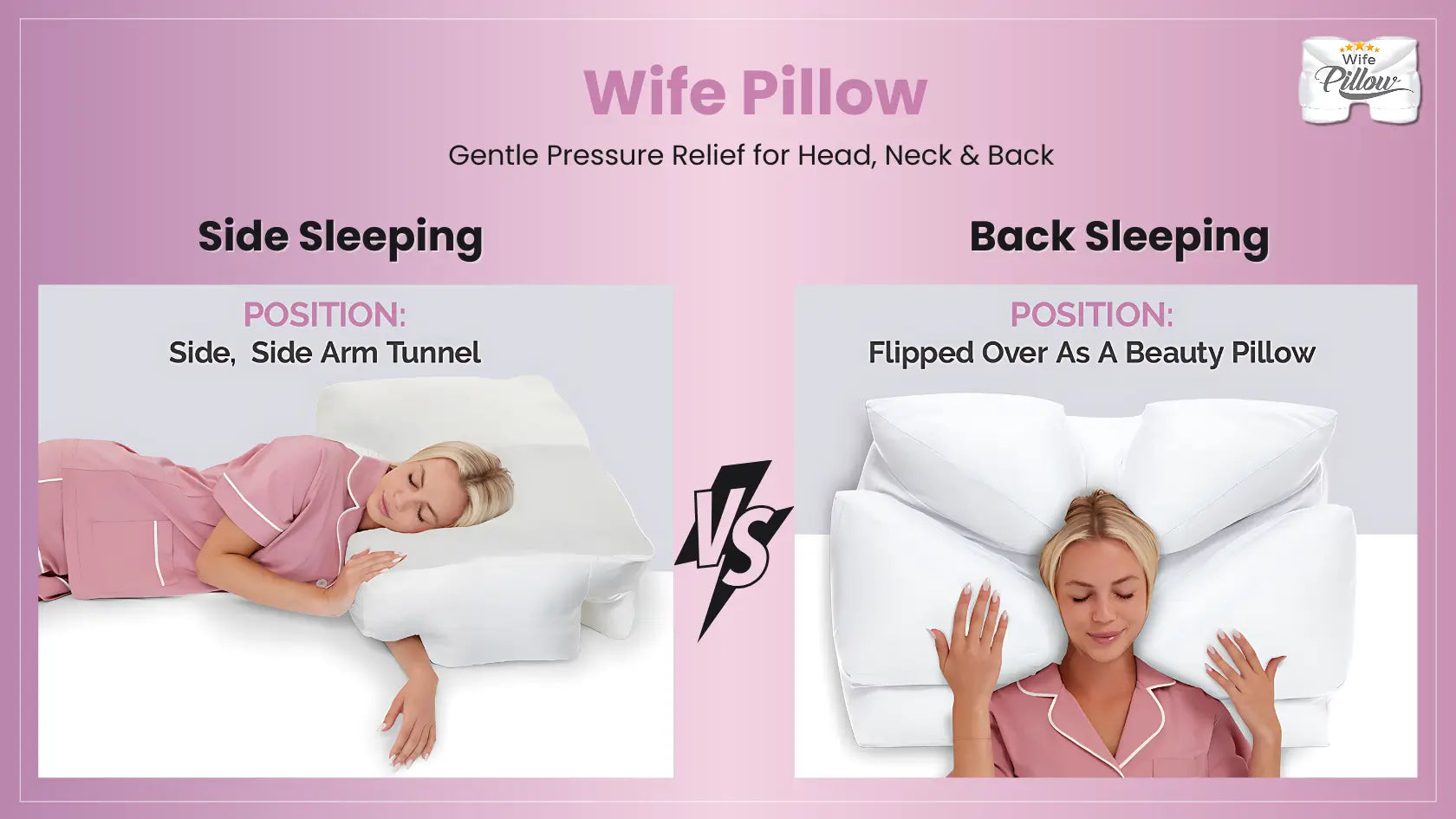 Back and Side Sleeper Pillow