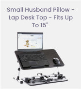 Small Husband Pillow Lap Desk Top