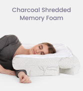 Charcoal Shredded Memory Foam