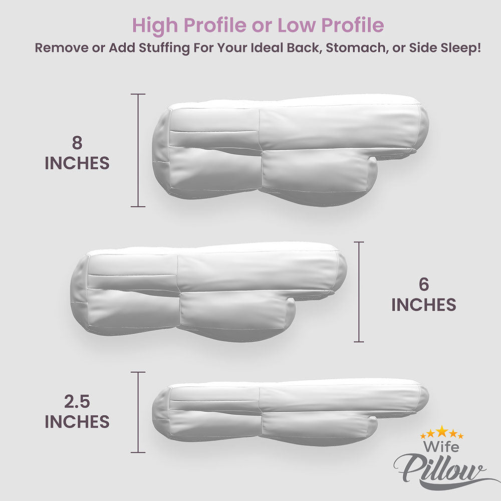 Wife Pillow Extra Filling Bag Down Feather