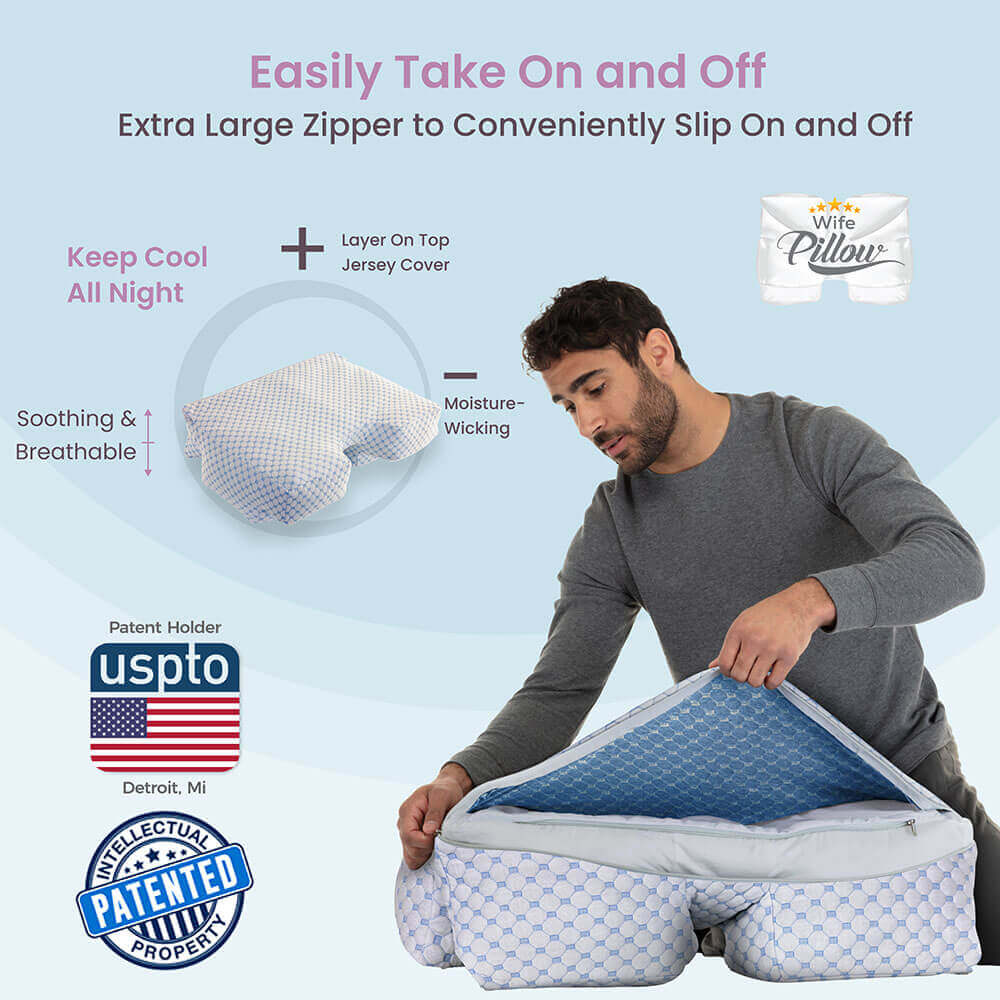 Pillow that stays cool all night best sale