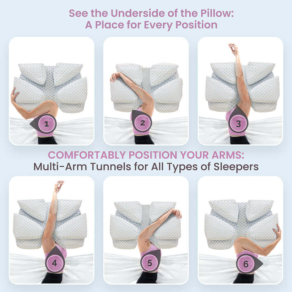 Wife Pillow Cooling Fabric Cover - Luxurious, secure fit for comfortable and cool sleep.