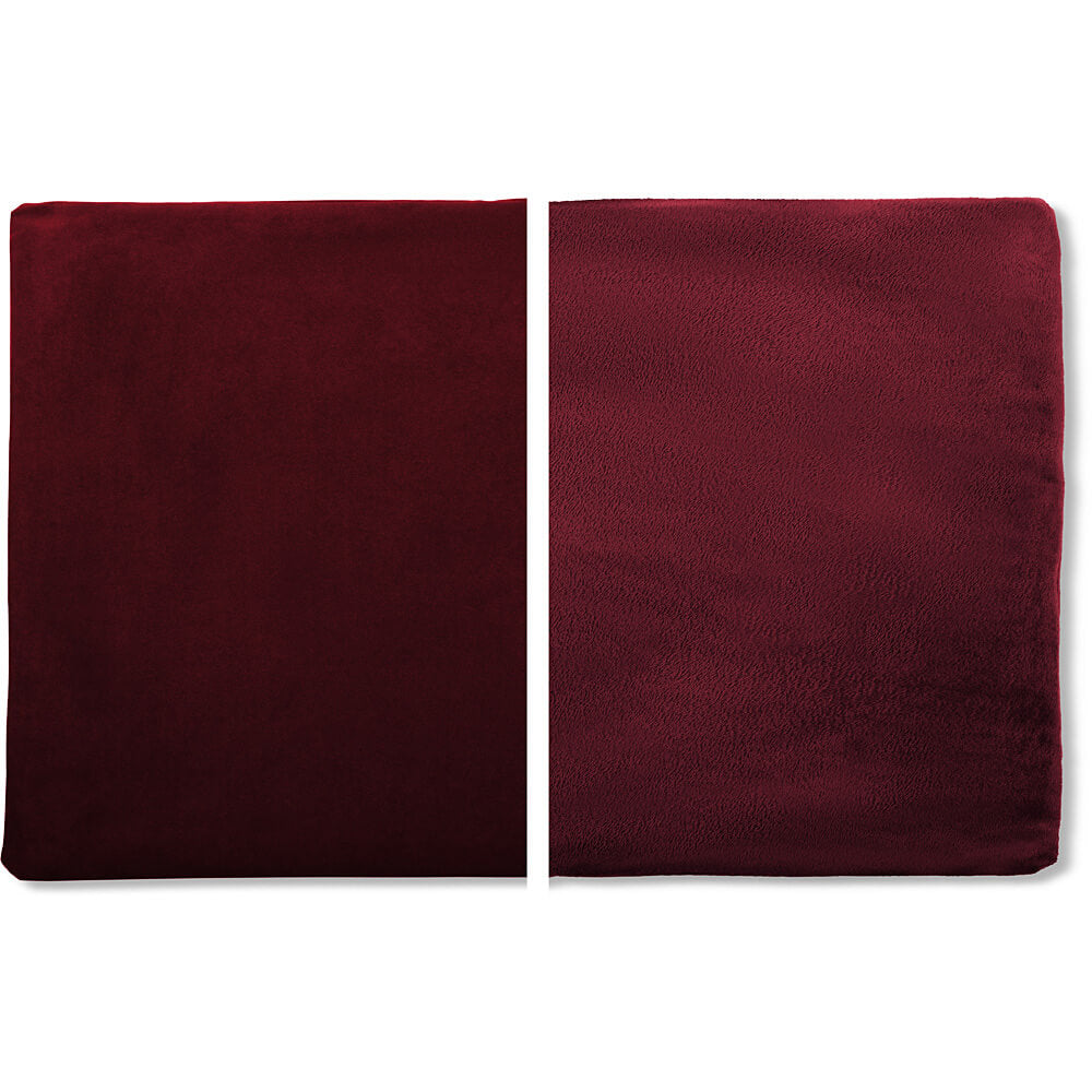 Arizona Maroon / Down Feather | Arizona Maroon / Fiber Fill | Arizona Maroon / Memory Foam | Arizona Maroon / Microbead