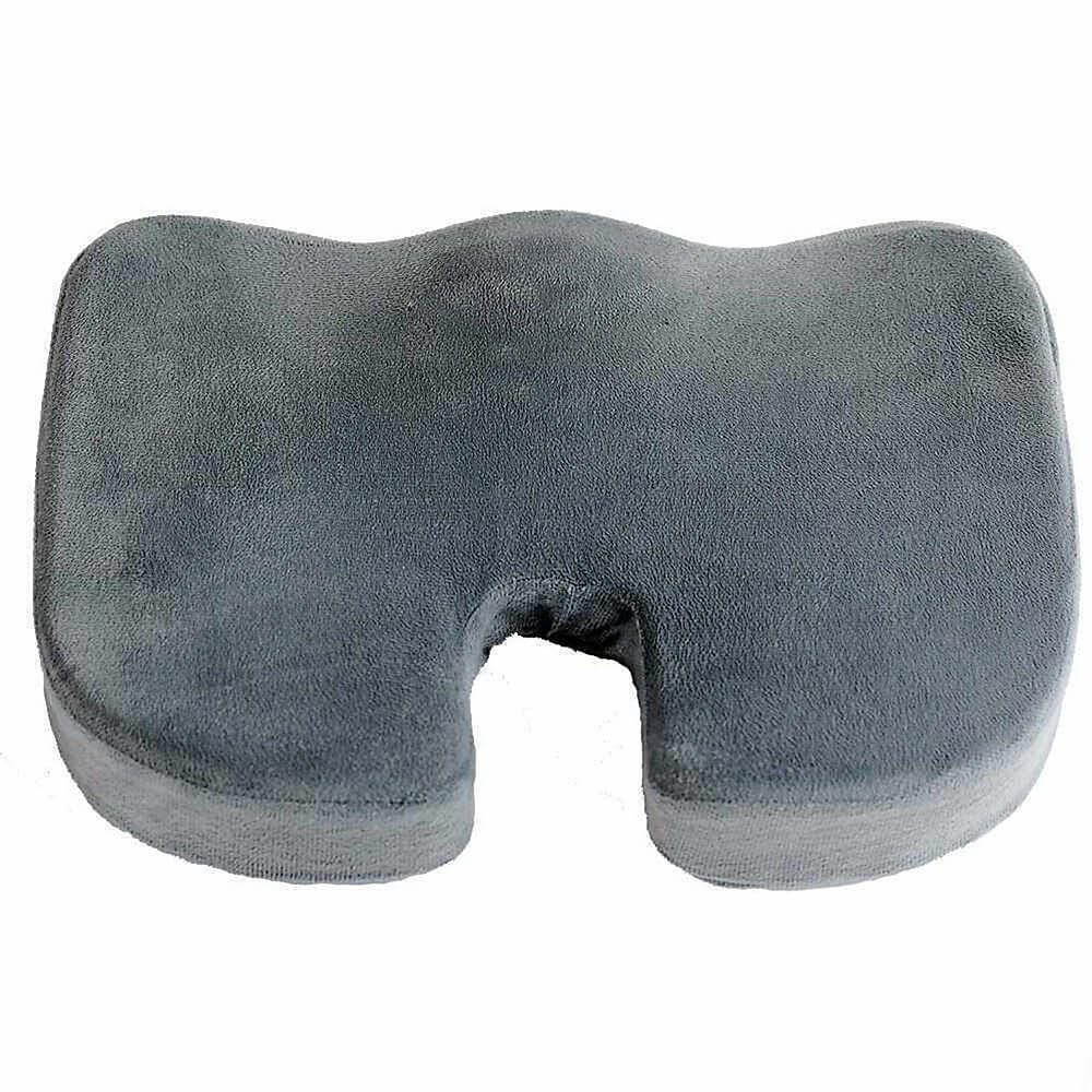 Seat Cushion with Coccyx Orthopedic Memory Foam for Support