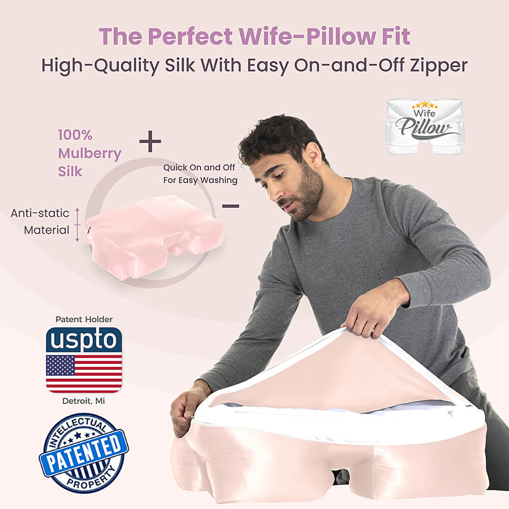 4 Types Of Pillowcase Options of Comfortable 6A 22-Momme Silk Pillowcase for Wife Pillow - Fends off allergens, thermoregulating, and prevents hair damage