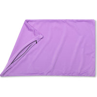 12" x 20" Cover Throw Pillowcases - 85/15 Nylon/Spandex Silky: 1 Pc