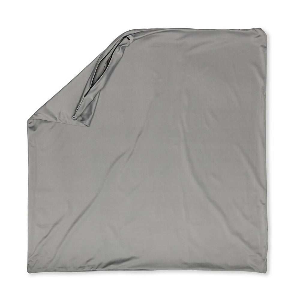 Dark Grey Throw Pillowcase