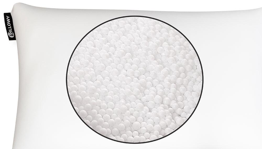 Microbead Stuffer Pillow Insert Sham Rectangle Pillow - 1 Pcs, 12 x 20