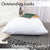 Microbead Stuffer Pillow Insert Sham Rectangle Pillow - 1 Pcs - Husband Pillow