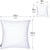 Microbead Stuffer Pillow Insert Sham Rectangle Pillow - 1 Pcs - Husband Pillow