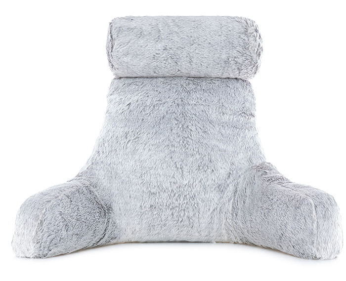 360 - MINIHUSB-FFUR-Grey-Awolf - Husband Pillow