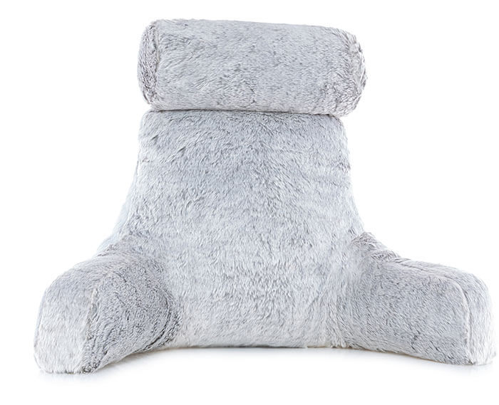 360 - MINIHUSB-FFUR-Grey-Awolf - Husband Pillow