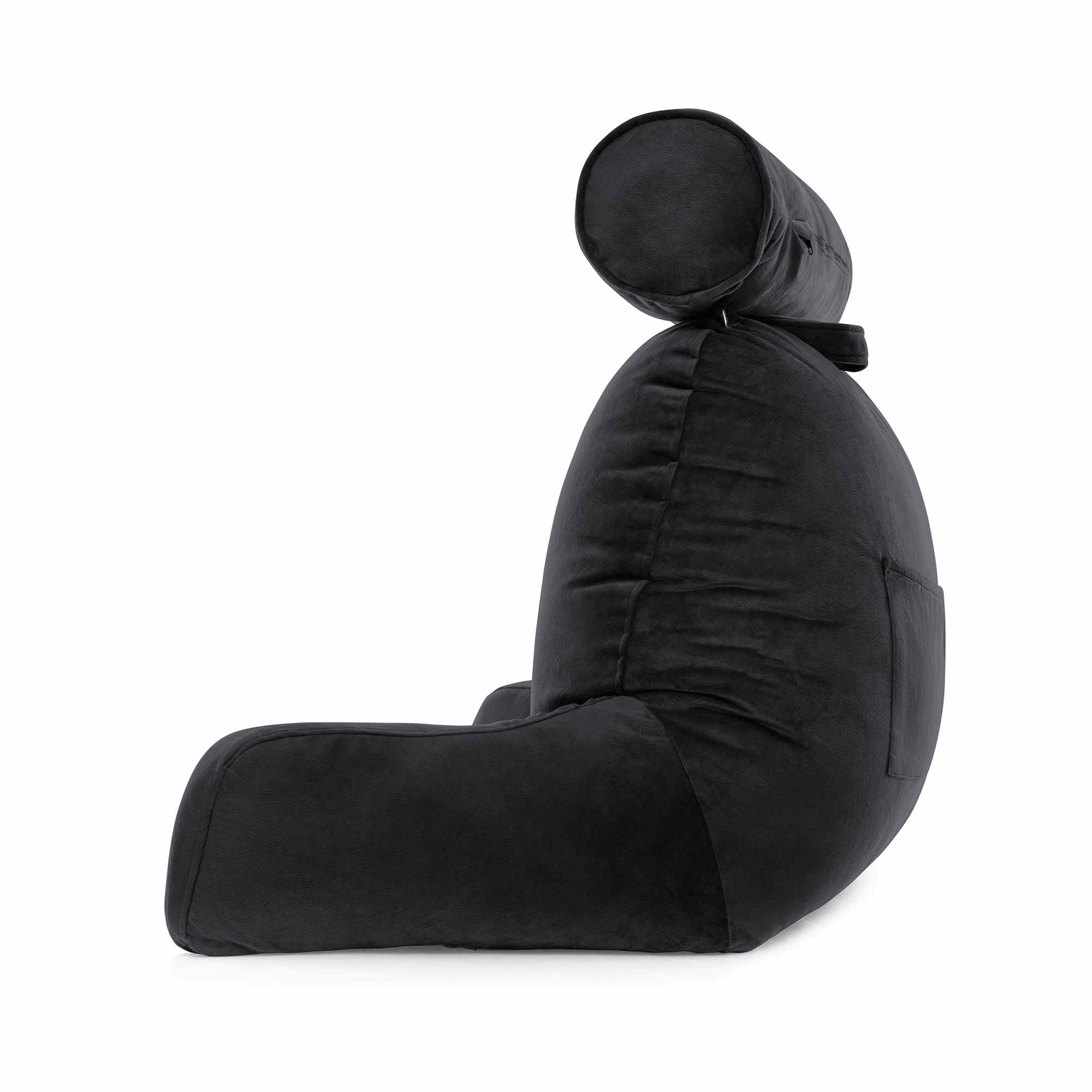 360 - HUSB-BREST-Black - Husband Pillow