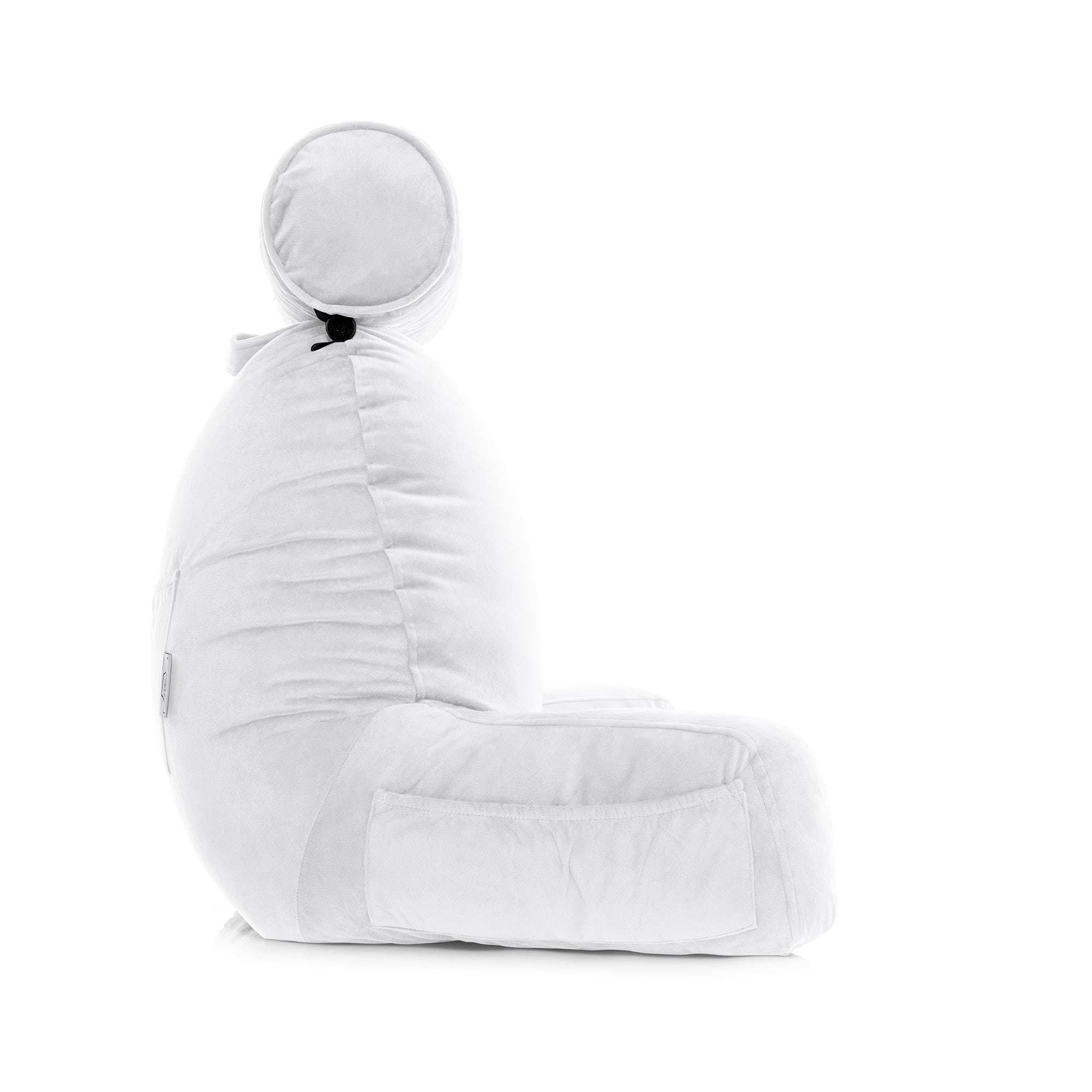 360 - HUSB-BREST-White - Husband Pillow