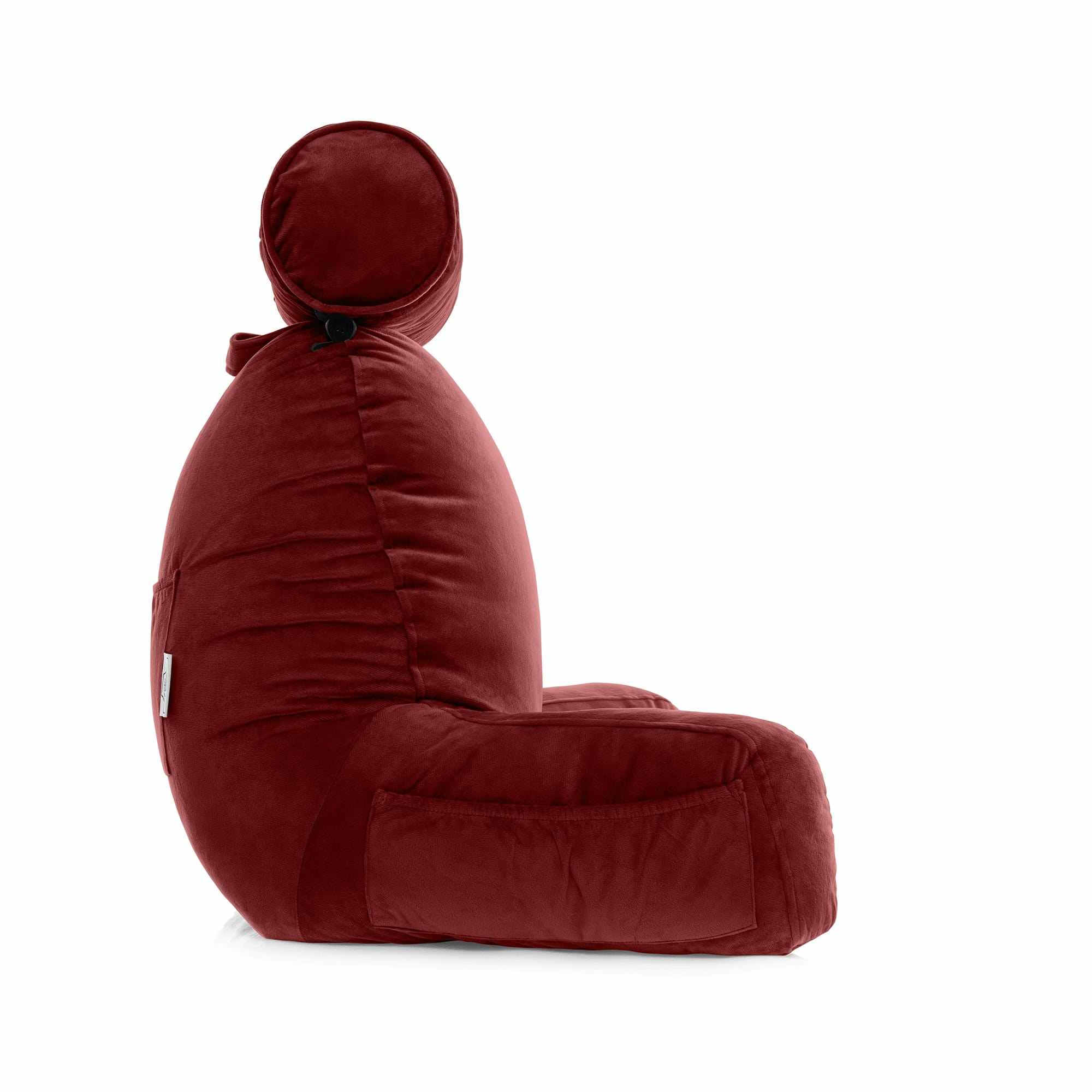 360 - HUSB-BREST-Maroon - Husband Pillow