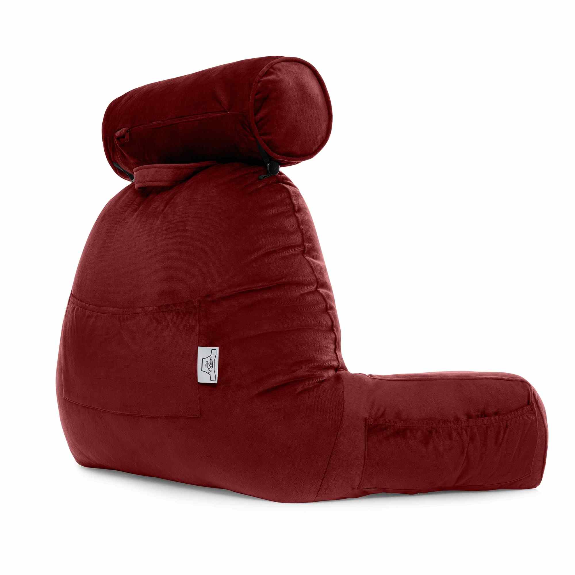 360 - HUSB-BREST-Maroon - Husband Pillow