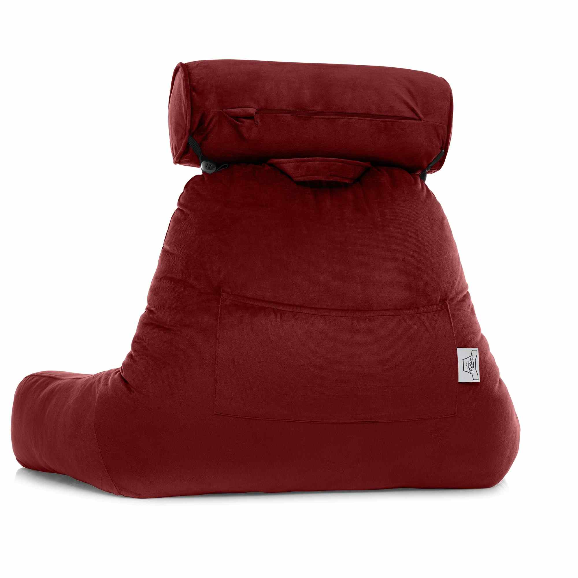 360 - HUSB-BREST-Maroon - Husband Pillow