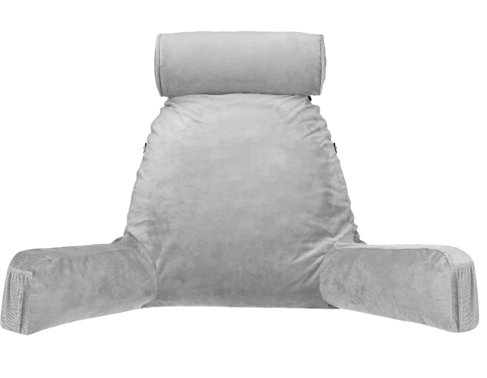 360 - MINIHUSB-SM-LightGrey - Husband Pillow