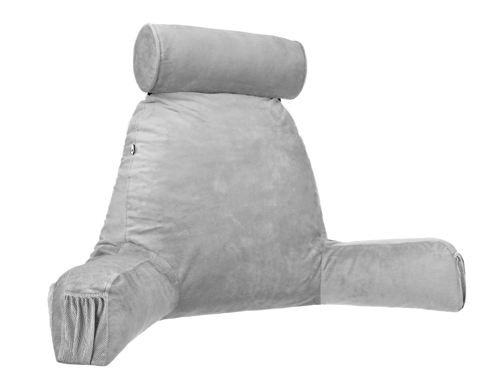 360 - MINIHUSB-SM-LightGrey - Husband Pillow