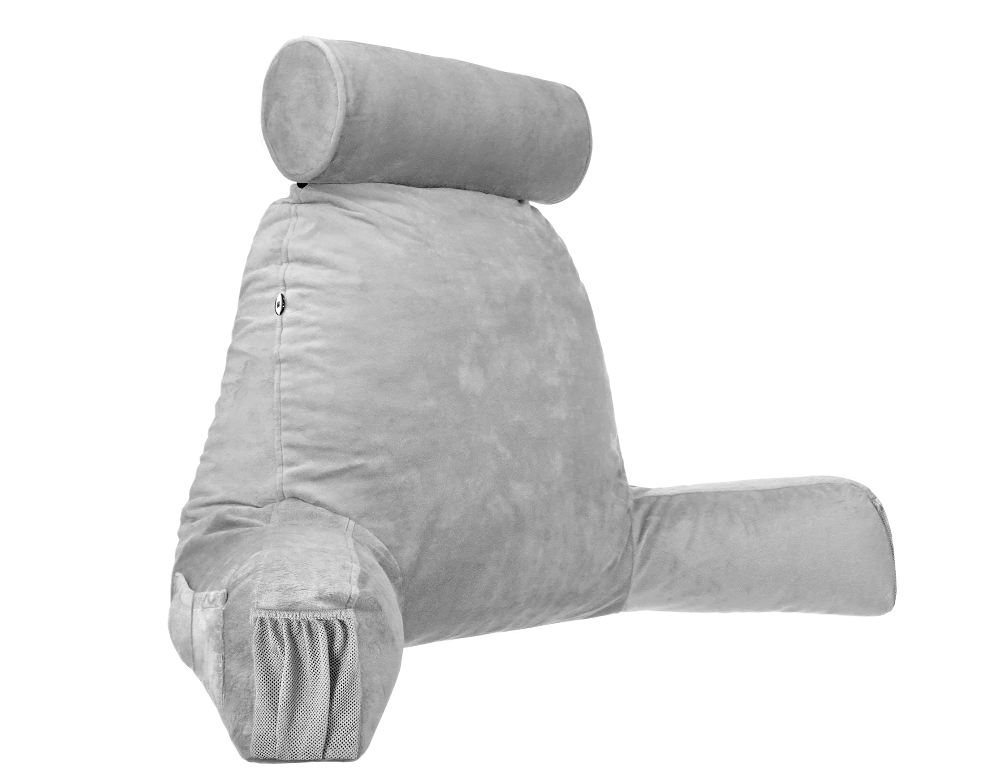 360 - MINIHUSB-SM-LightGrey - Husband Pillow