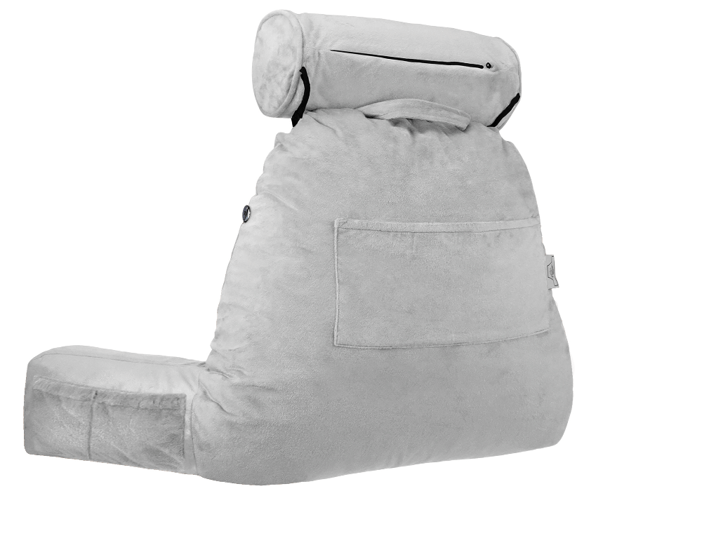 360 - MINIHUSB-SM-LightGrey - Husband Pillow