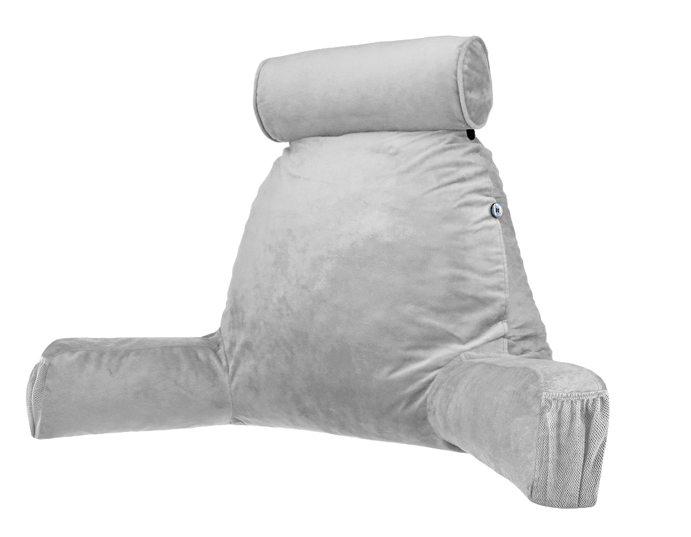 360 - MINIHUSB-SM-LightGrey - Husband Pillow