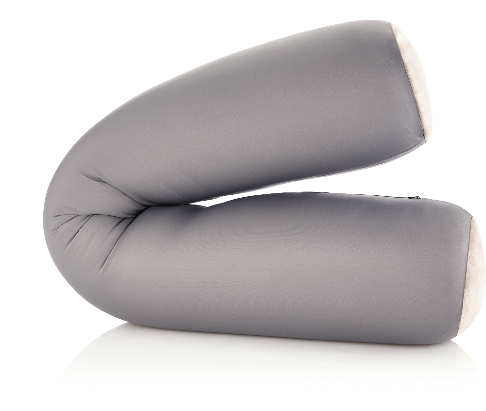 360 - MIC-LGROLL-StonGrey - Husband Pillow