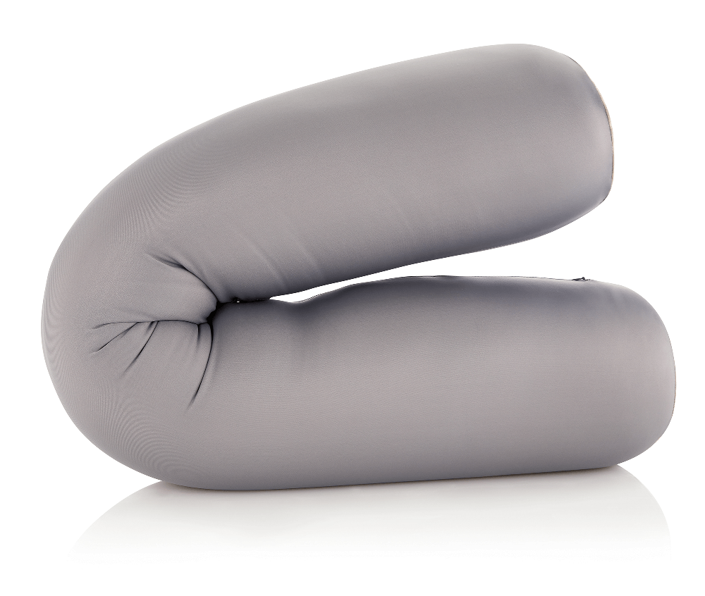 360 - MIC-LGROLL-StonGrey - Husband Pillow