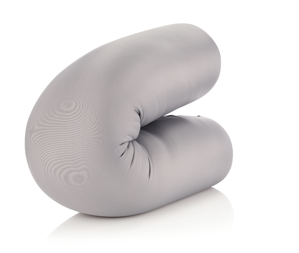 360 - MIC-LGROLL-StonGrey - Husband Pillow