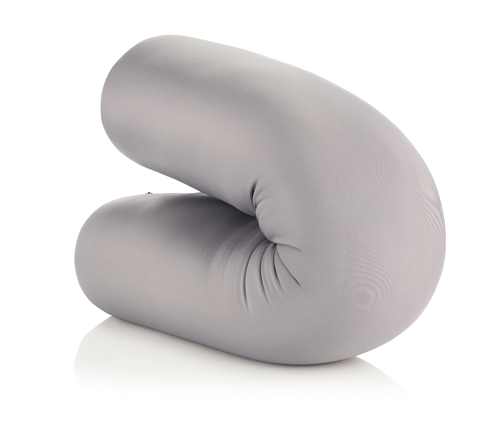 360 - MIC-LGROLL-StonGrey - Husband Pillow