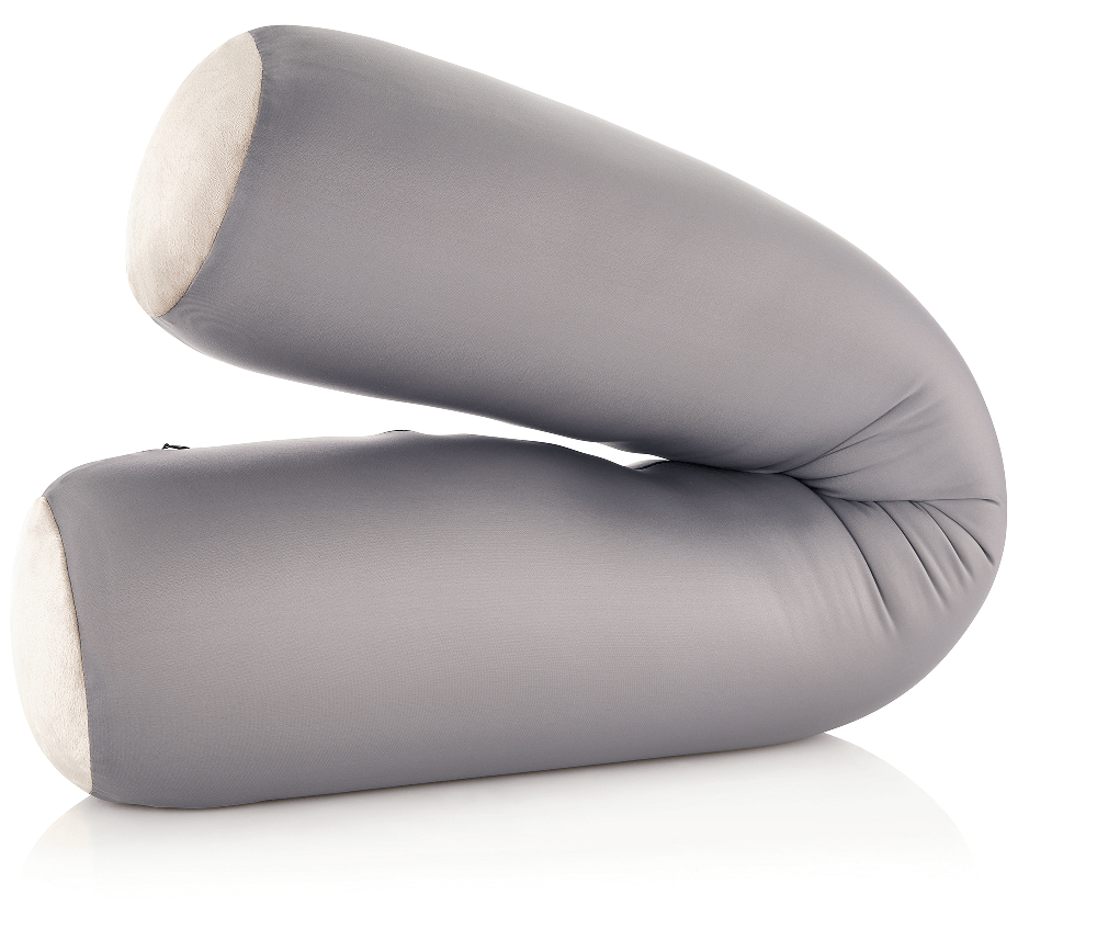 360 - MIC-LGROLL-StonGrey - Husband Pillow