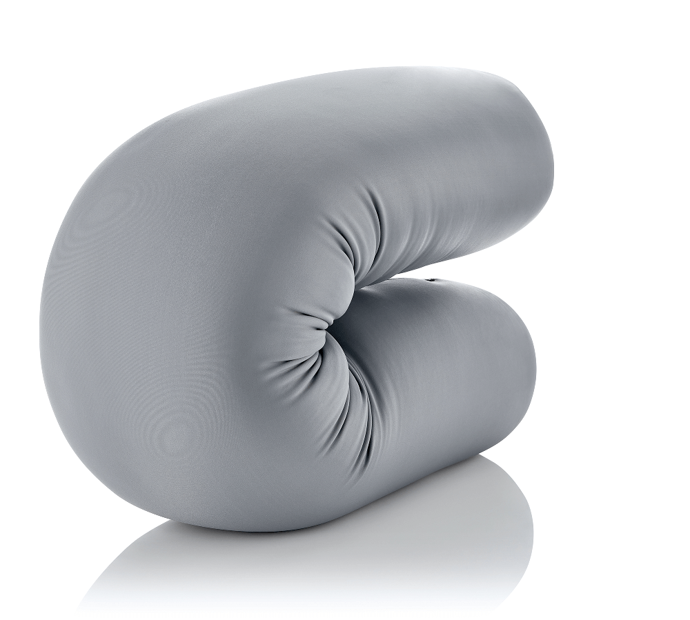 360 - MIC-LGROLL-LightGrey - Husband Pillow