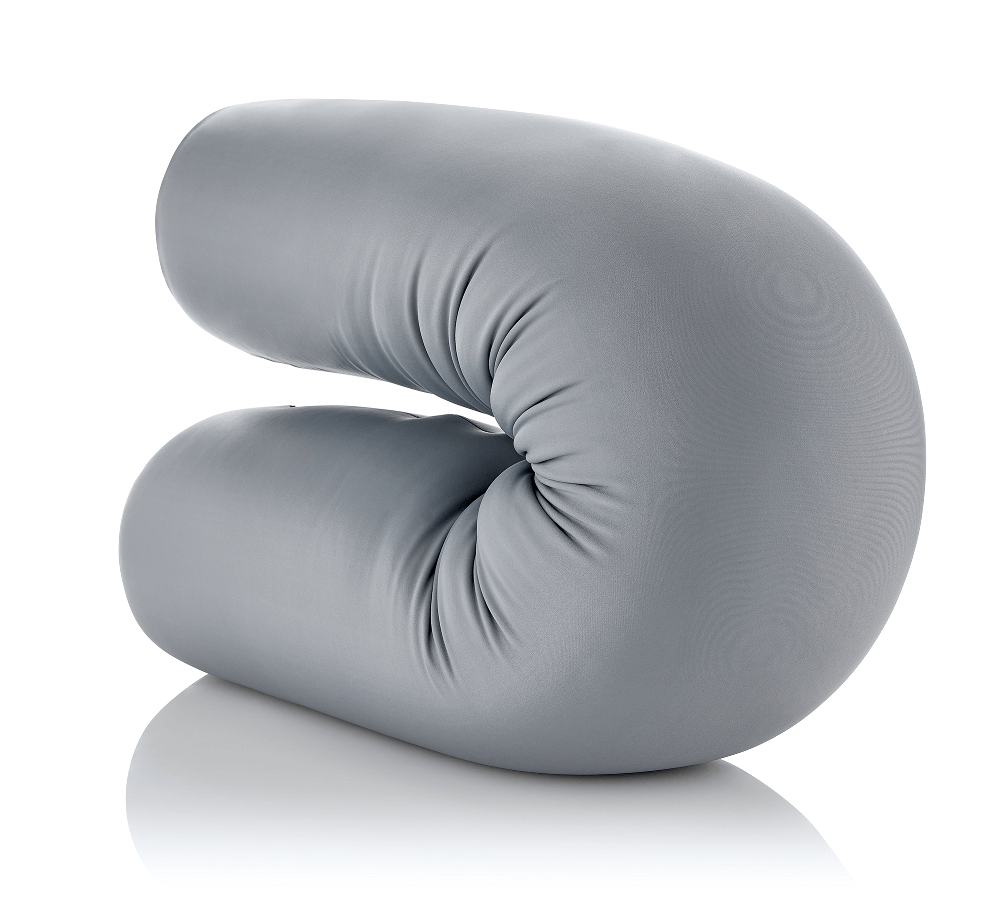 360 - MIC-LGROLL-LightGrey - Husband Pillow