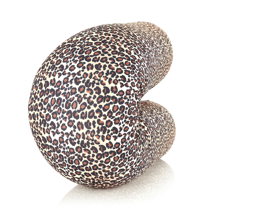 360 - MIC-LGROLL-Leopard - Husband Pillow