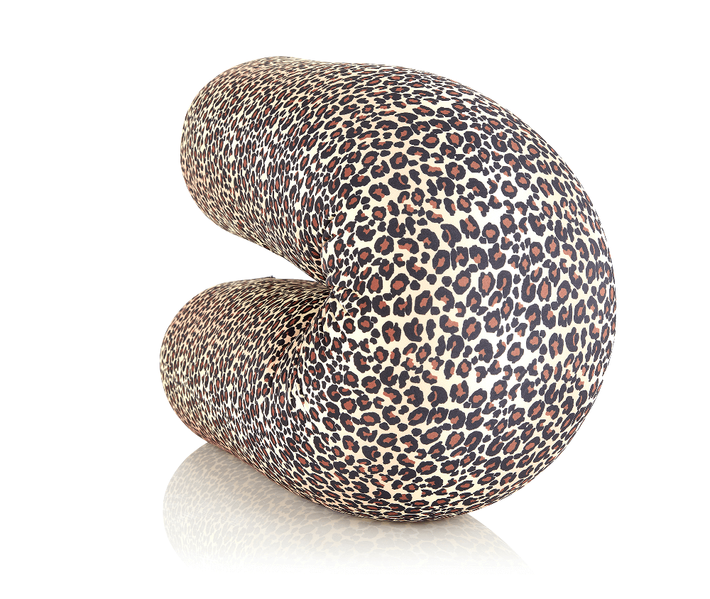 360 - MIC-LGROLL-Leopard - Husband Pillow