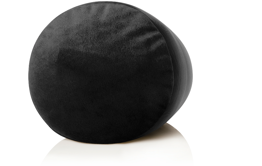 360 - MIC-ROLL-BLK - Husband Pillow