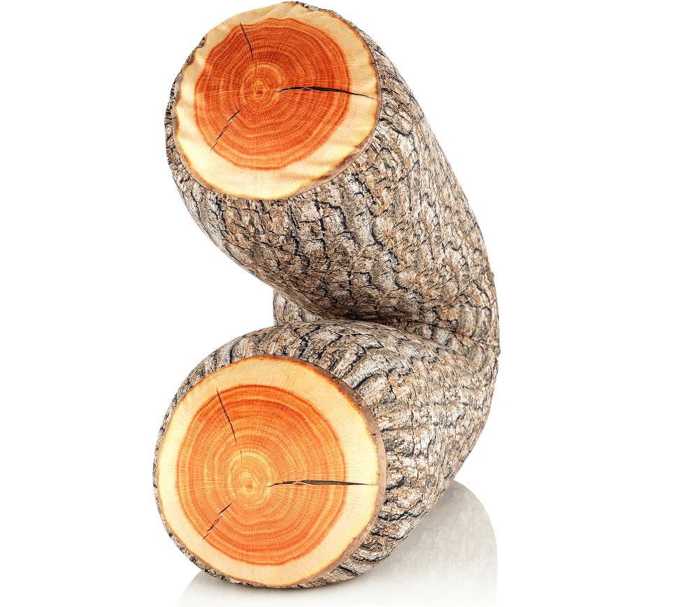 360 - MIC-LGROLL-Tree-Log - Husband Pillow