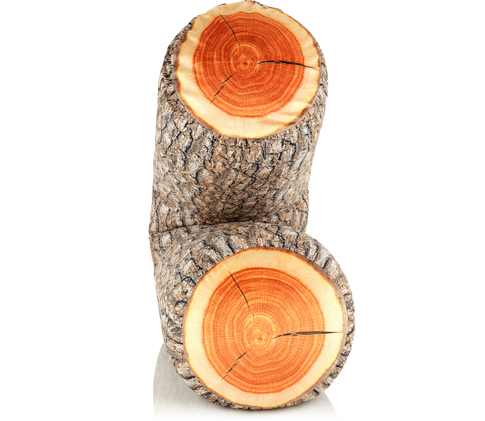 360 - MIC-LGROLL-Tree-Log - Husband Pillow