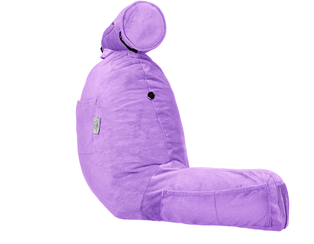 360 - MINIHUSB-SM-Lt-Purple - Husband Pillow