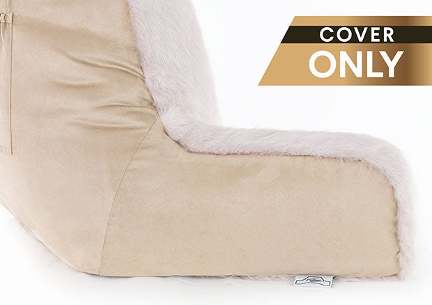 XXL & Med Faux Fur Covers & Accessories for Husband Pillow - Husband Pillow