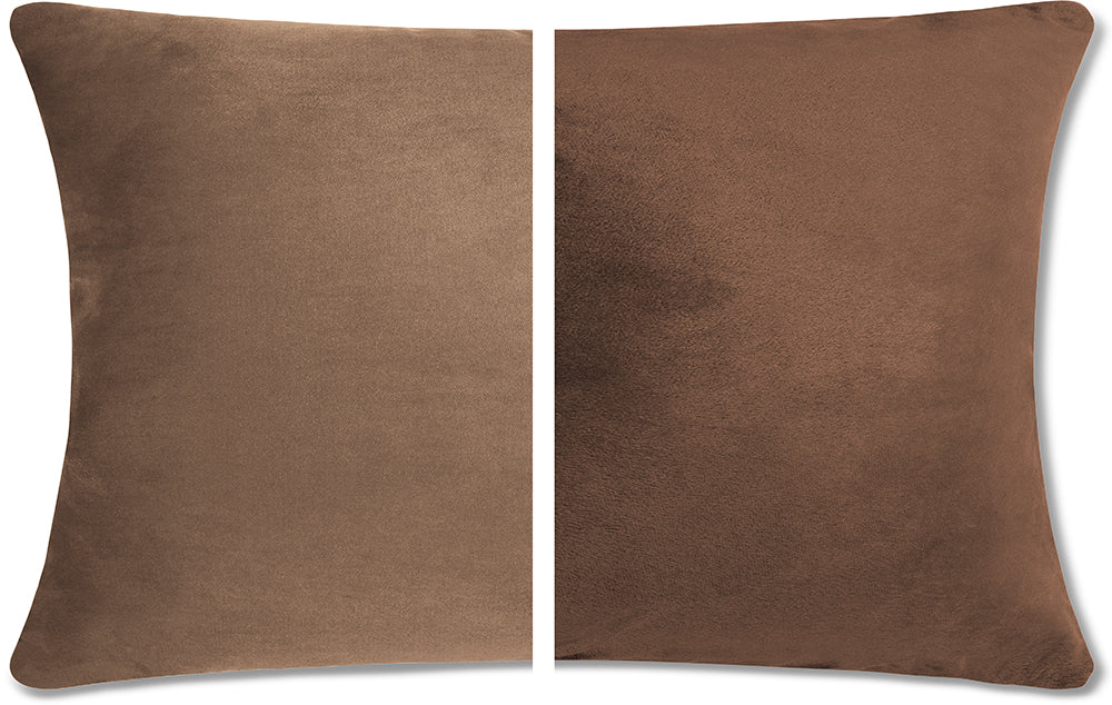 Saddle Brown / Down Feather | Saddle Brown / Fiber Fill | Saddle Brown / Memory Foam | Saddle Brown / Microbead