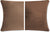 Saddle Brown / Down Feather | Saddle Brown / Fiber Fill | Saddle Brown / Memory Foam | Saddle Brown / Microbead