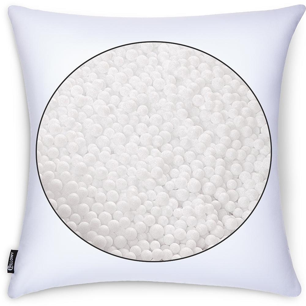 Microbead Stuffer Pillow Insert Sham Rectangle Pillow - 1 Pcs - Husband Pillow