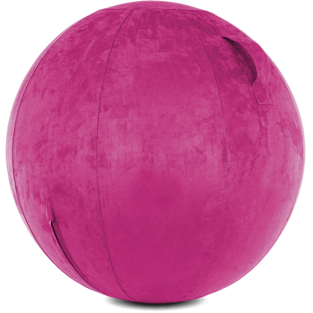 360 - YOGA-75-COWBALL-SRaspberry-Elect - Husband Pillow