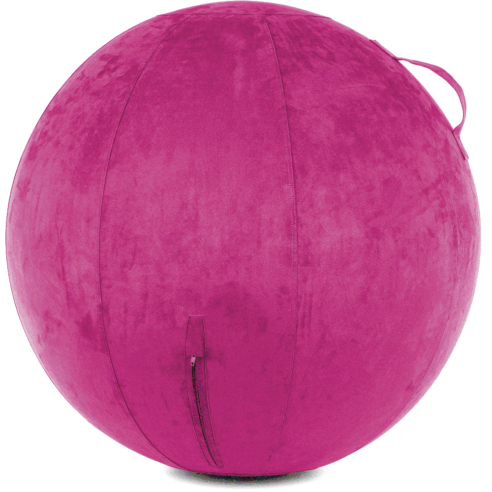 360 - YOGA-75-COWBALL-SRaspberry-Elect - Husband Pillow